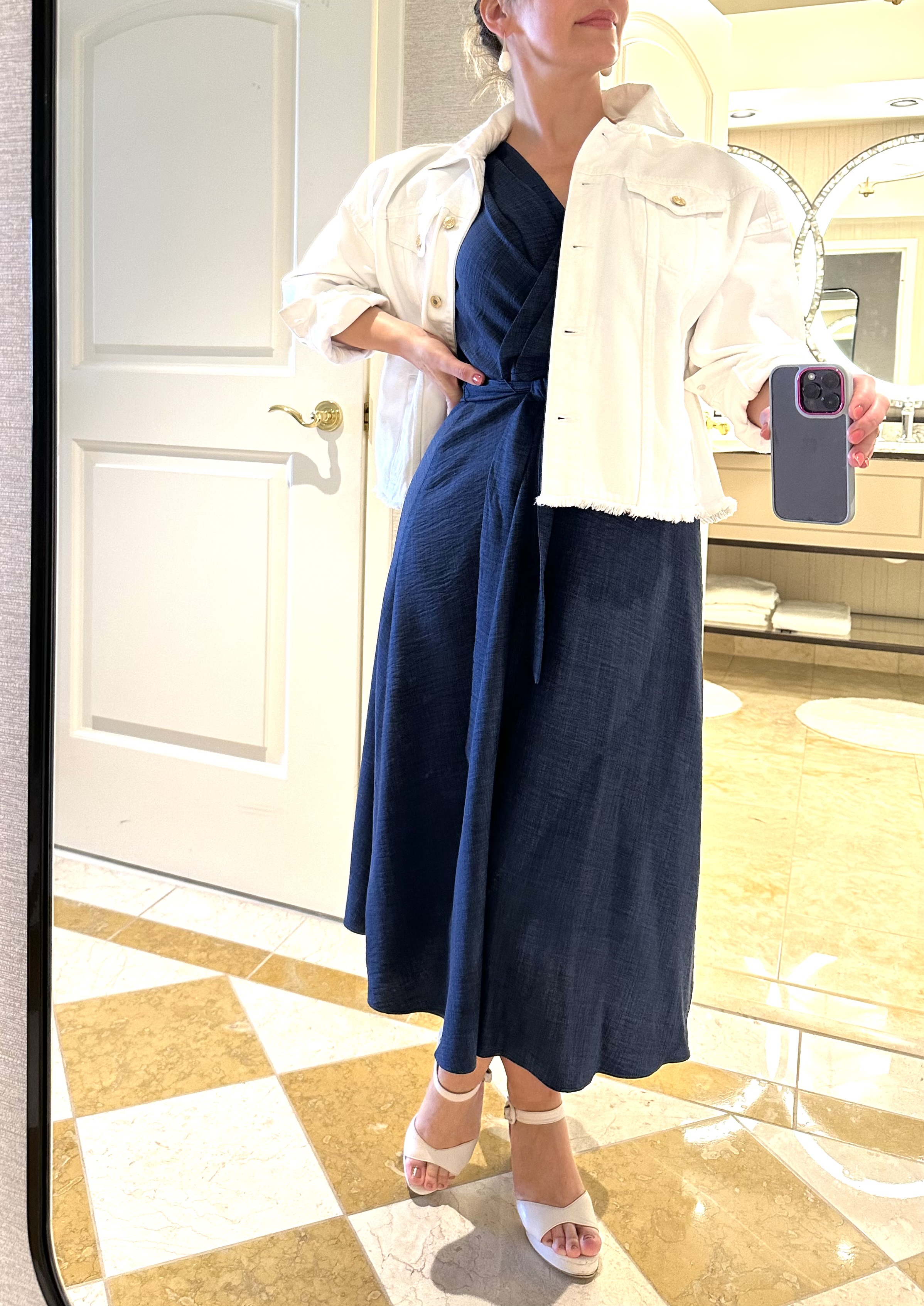 Джинсовая куртка Michael Kors L — фото товара