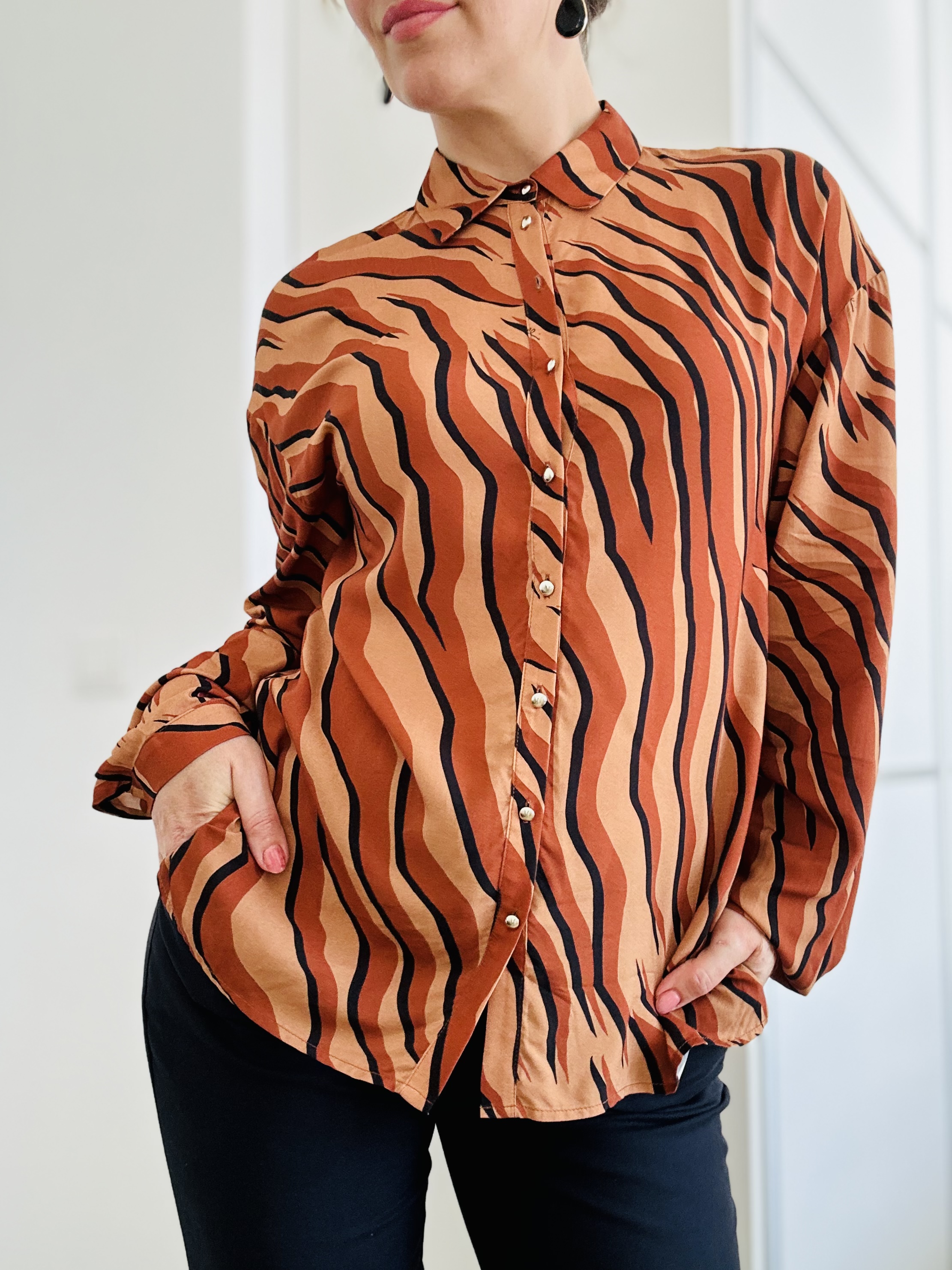 Яркая блузка Just Cavalli M — фото товара