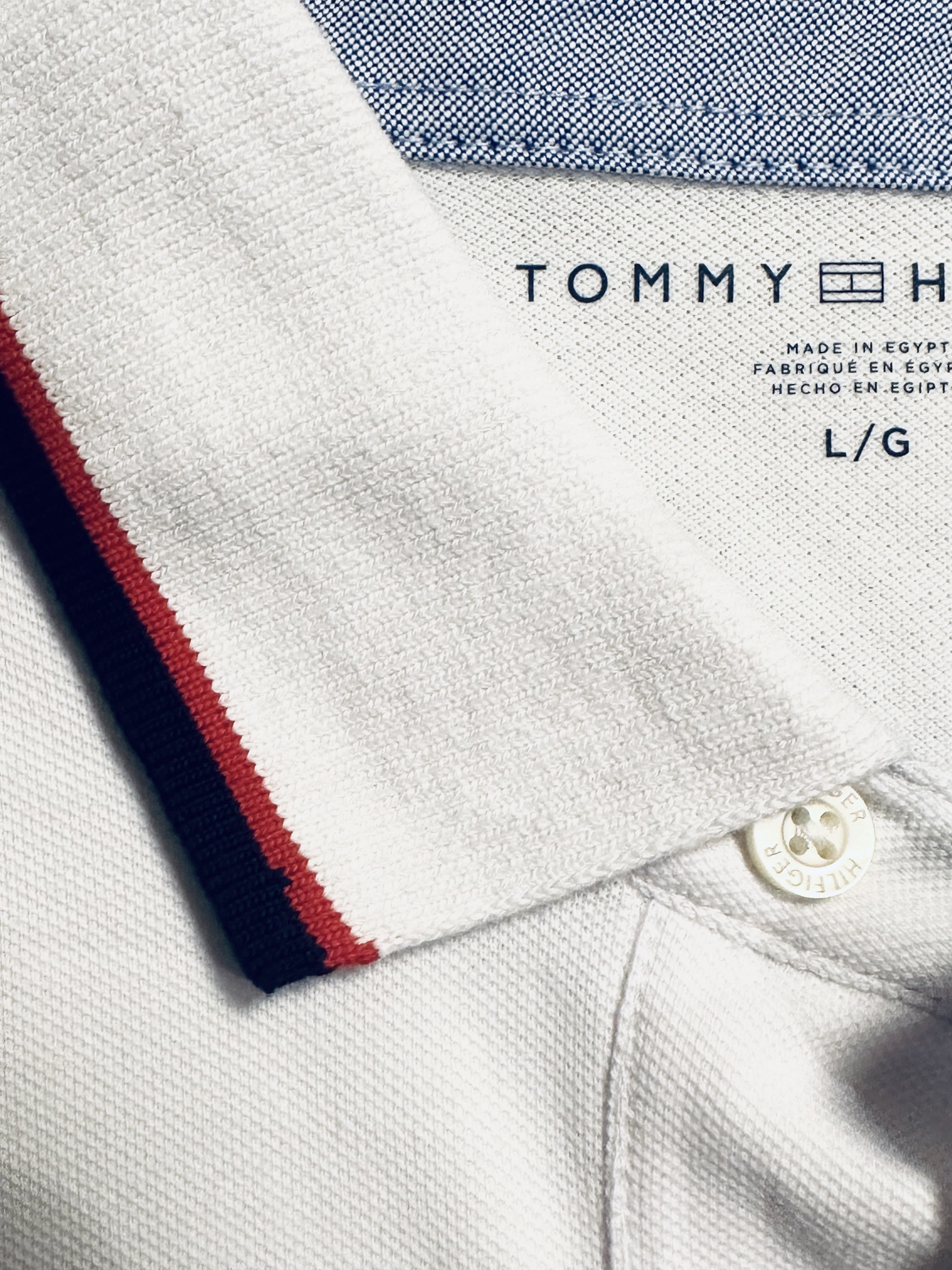 Мужское поло Tommy Hilfiger L — фото товара