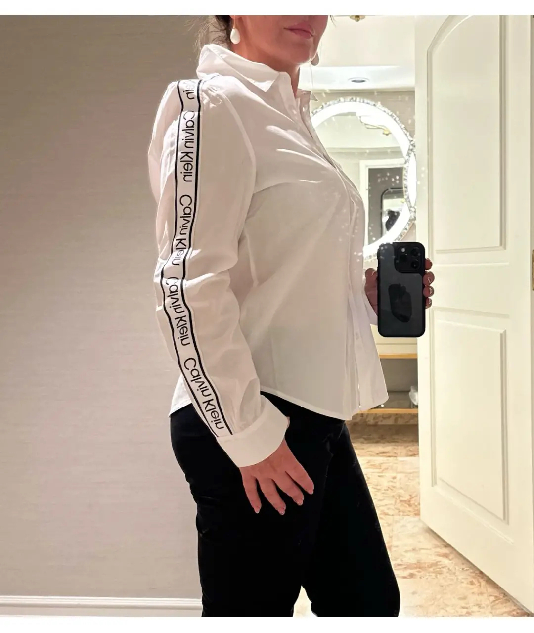 Женская рубашка Calvin Klein M — фото товара