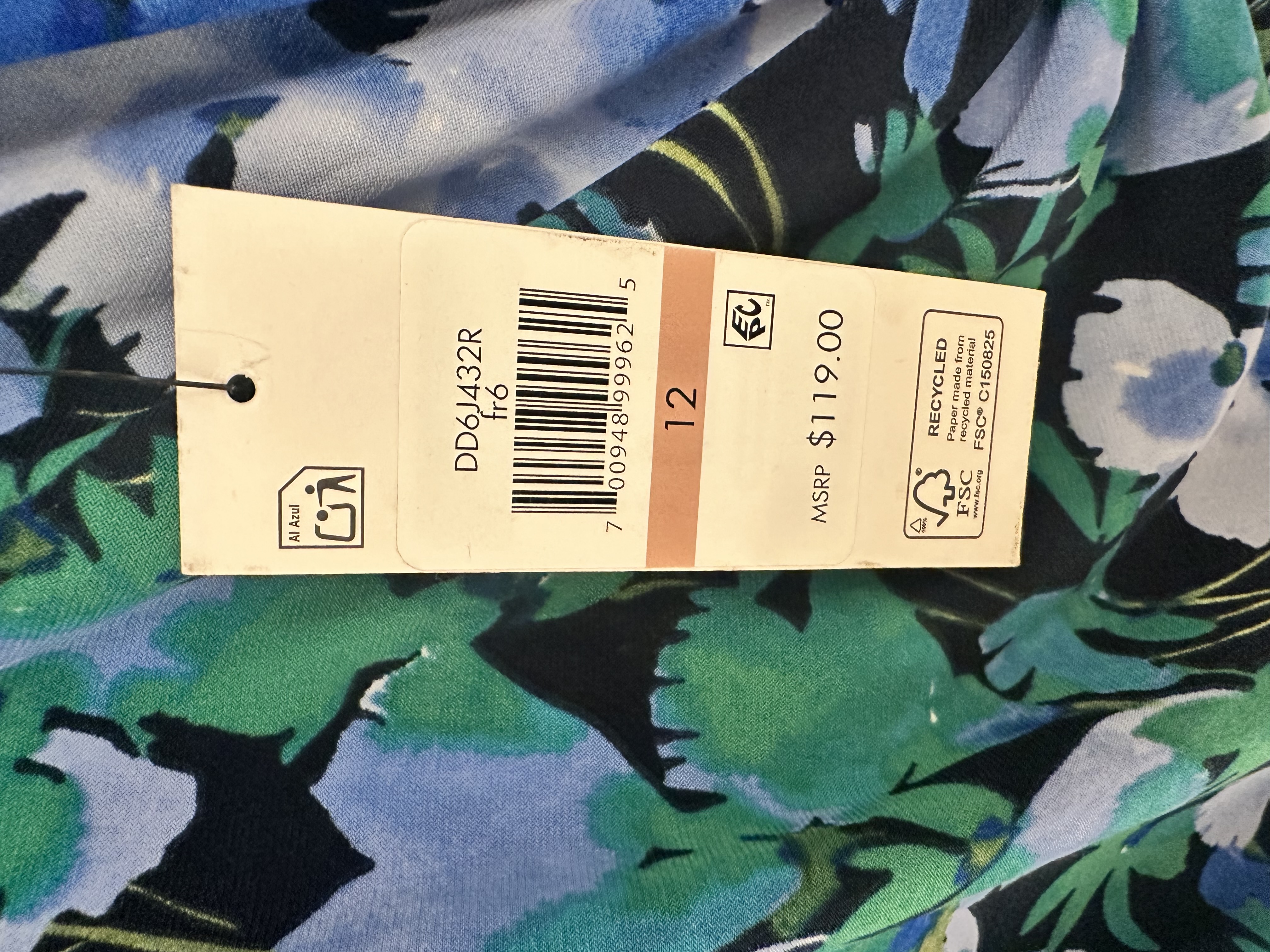 Платье на запах DKNY XXL — фото товара