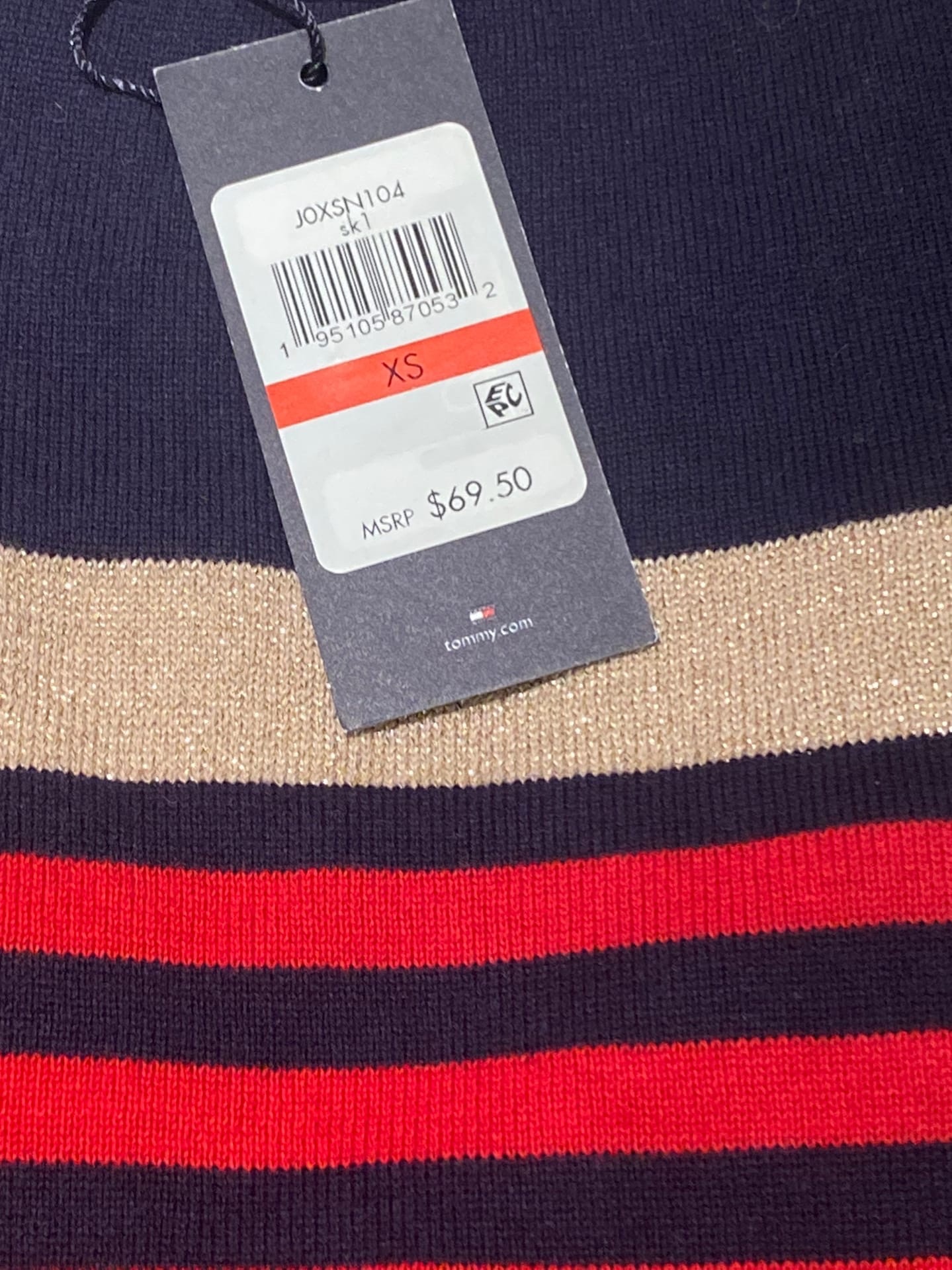 Тонкий джемпер Tommy Hilfiger XS — фото 3