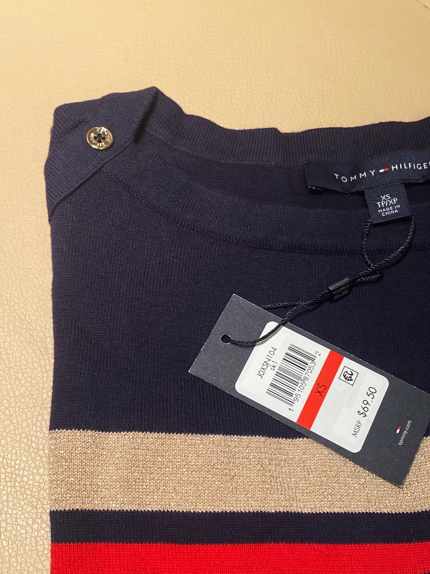 Тонкий джемпер Tommy Hilfiger XS — фото 6