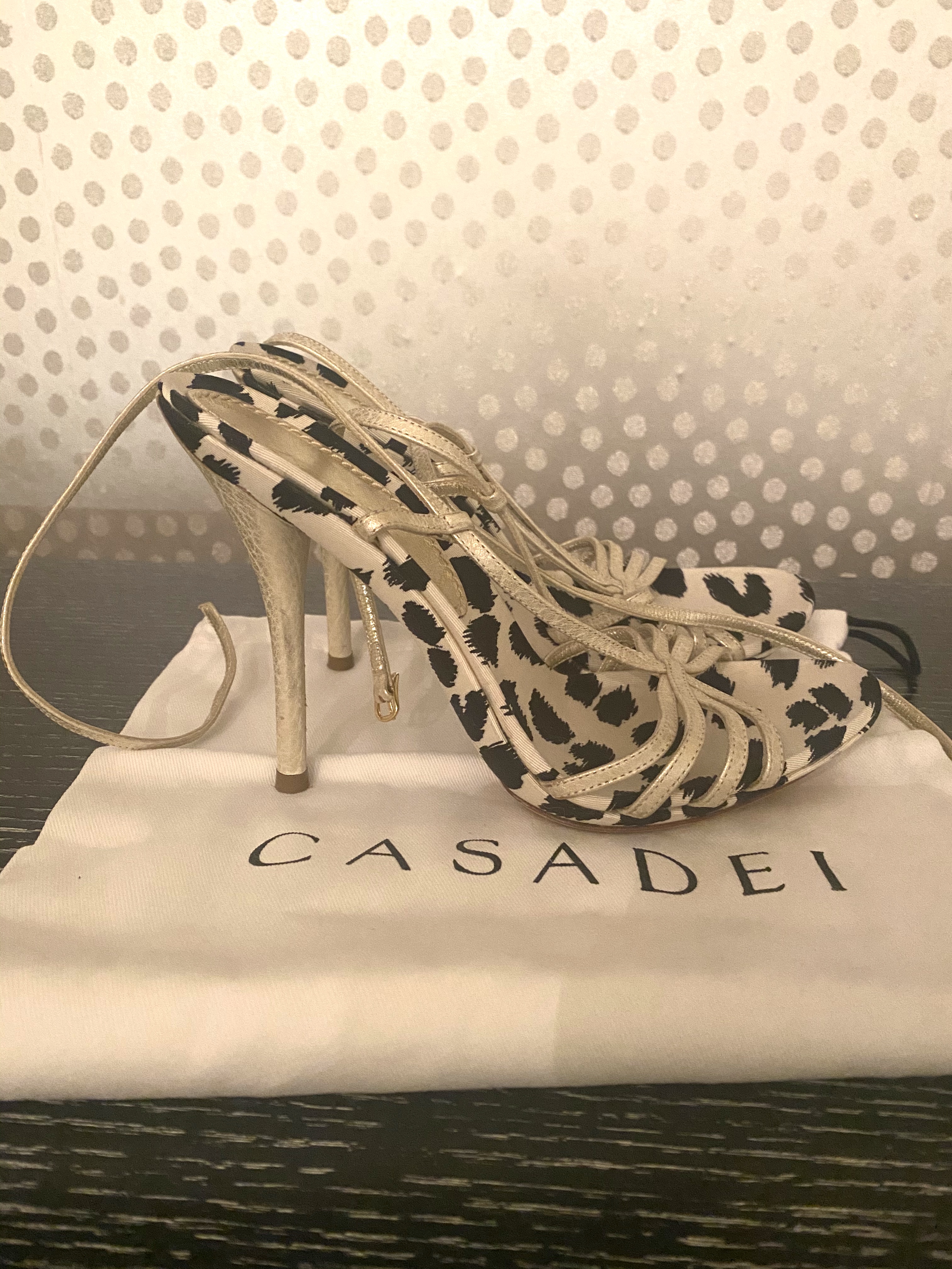 Босоножки Casadei р.37.5 — фото 4