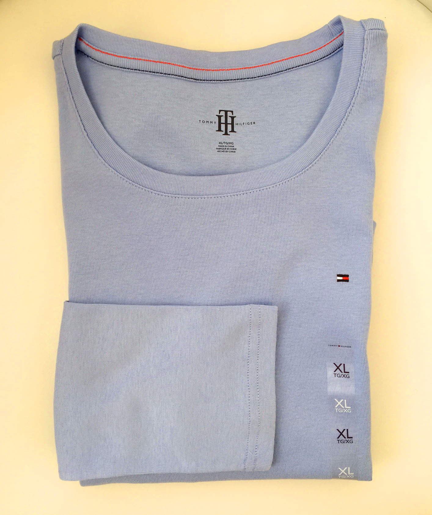 Женский лонгслив Tommy Hilfiger XL — фото товара