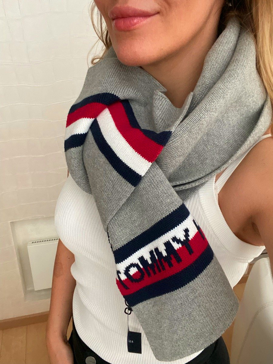 Мужской шарф Tommy Hilfiger — фото товара