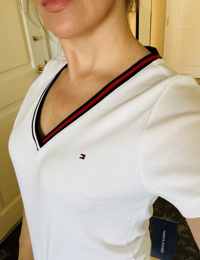 Футболка женская Tommy Hilfiger М, L — миниатюра фото