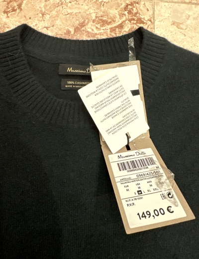 Мужской кашемировый свитер Massimo Dutti M — миниатюра фото