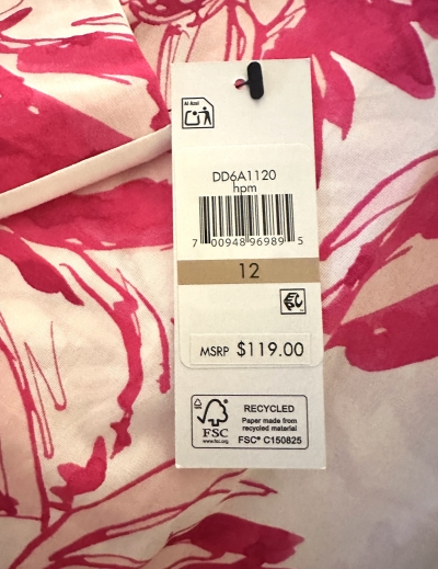 Платье летнее миди DKNY. XXL — миниатюра фото