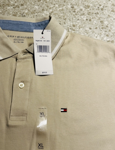Мужское поло Tommy Hilfiger  L — миниатюра фото
