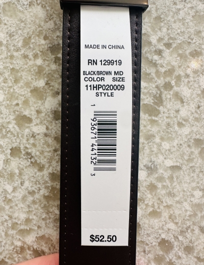 Мужской ремень Tommy Hilfiger М, L, XL — миниатюра фото