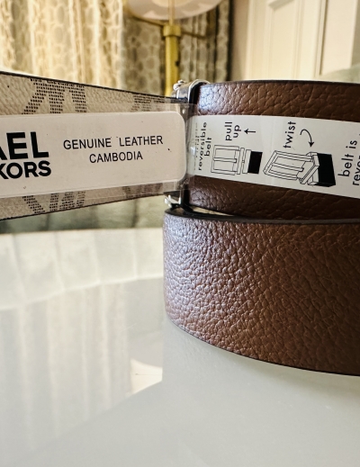 Женский ремень Michael Kors XXS, XS, S, M, L — миниатюра фото