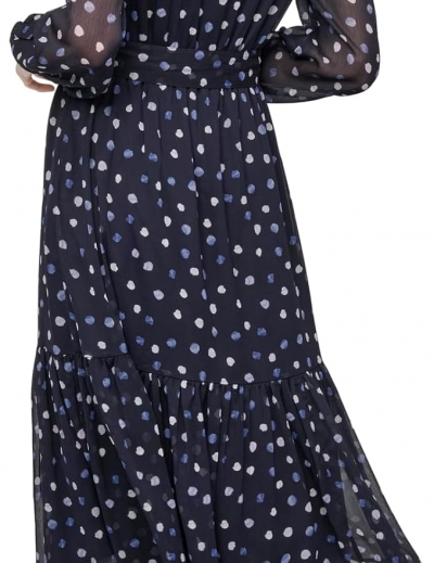 Платье в горошек DKNY XXL, 3XL — миниатюра фото