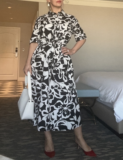 Платье летнее миди DKNY XXL, 3XL — миниатюра фото