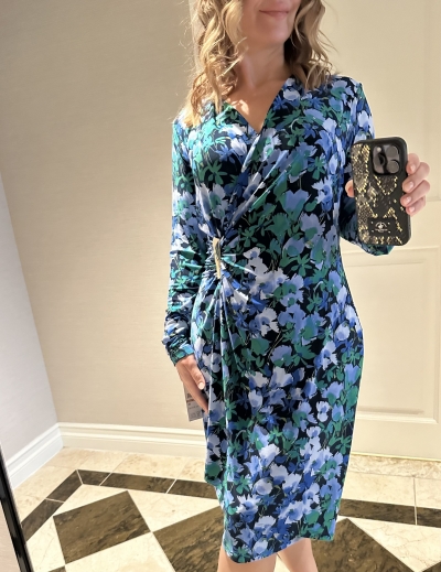 Платье на запах DKNY XXL — миниатюра фото