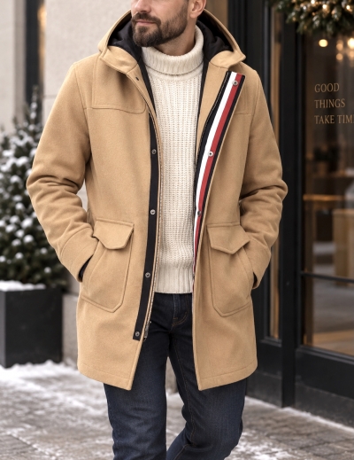 Мужское пальто Tommy Hilfiger М, L